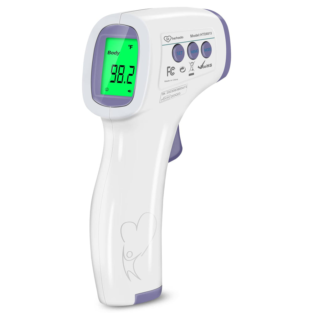 Hetaida thermometer suitable for home, nursery, hotel, and school use.