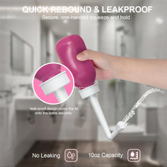 Collapsible nozzle design for compact travel with bag included