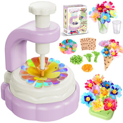 Hetbls Fabric Flower Bouquet Kit packaging highlights an all-in-one craft set