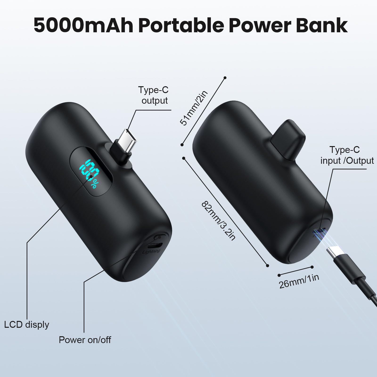 HETP case-thickness tip 4mm compatible charging for phone cases