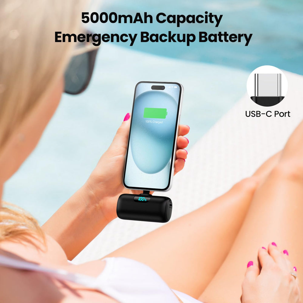 HETP PD fast charging with LCD display shows remaining energy clearly