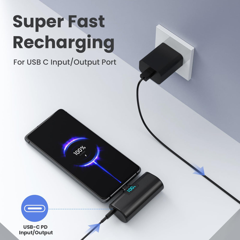 HETP Pocket-size charger for quick top-ups on the go.
