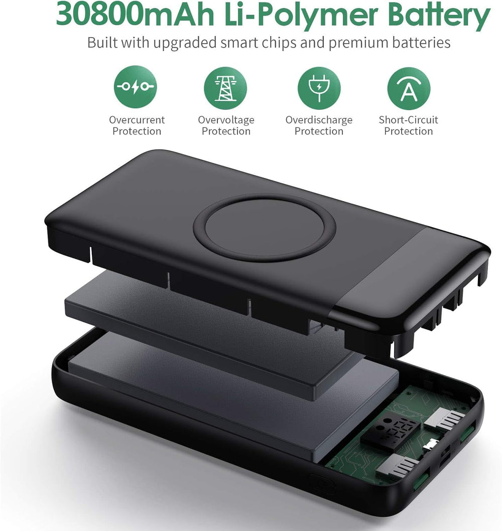 HETP travel-ready power bank designed for outdoor and daily use.