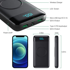 HETP wireless charging area in use for cable-free charging.
