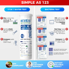 HEVEIS color chart and record card for instant result comparison