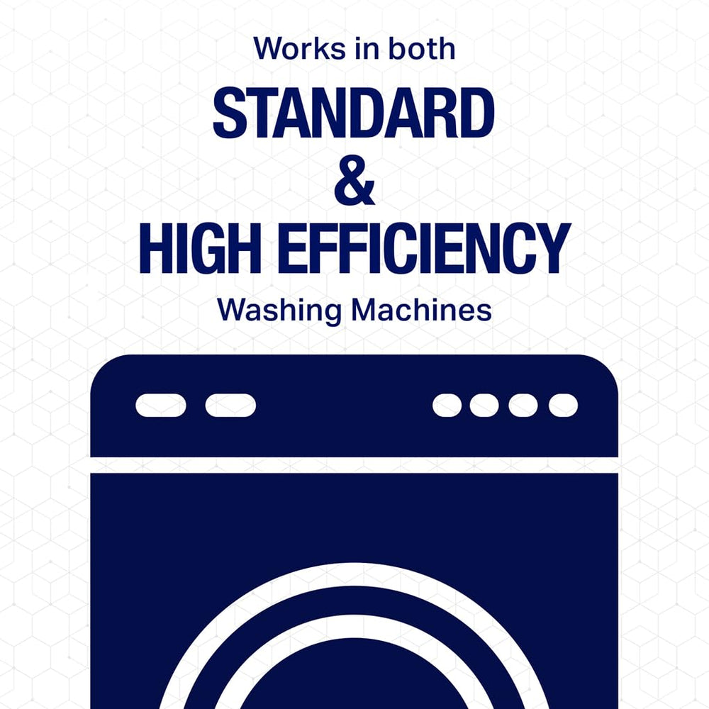HEX Performance liquid formula being poured into a washing machine
