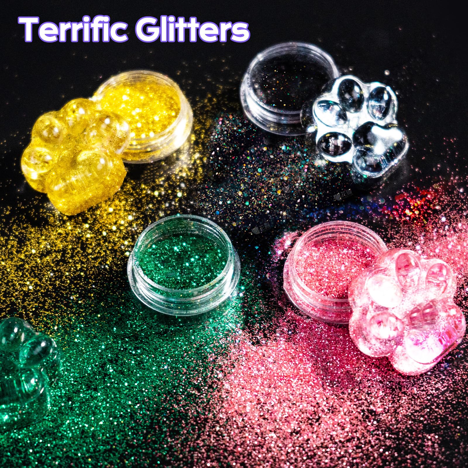 HeyClear glitter pack adds colorful sparkle to handmade pieces