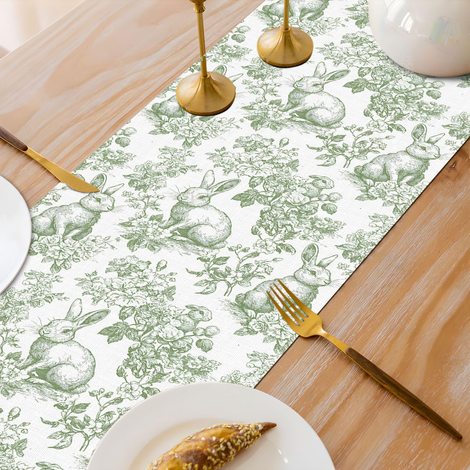 Vibrant Heyfary runner adds seasonal charm to party tables.