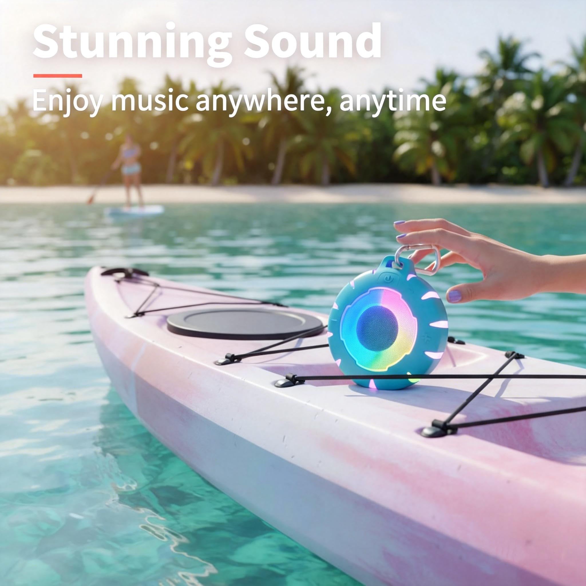 HEYSONG compact-adventure-design fits anywhere for travel and all-day use.