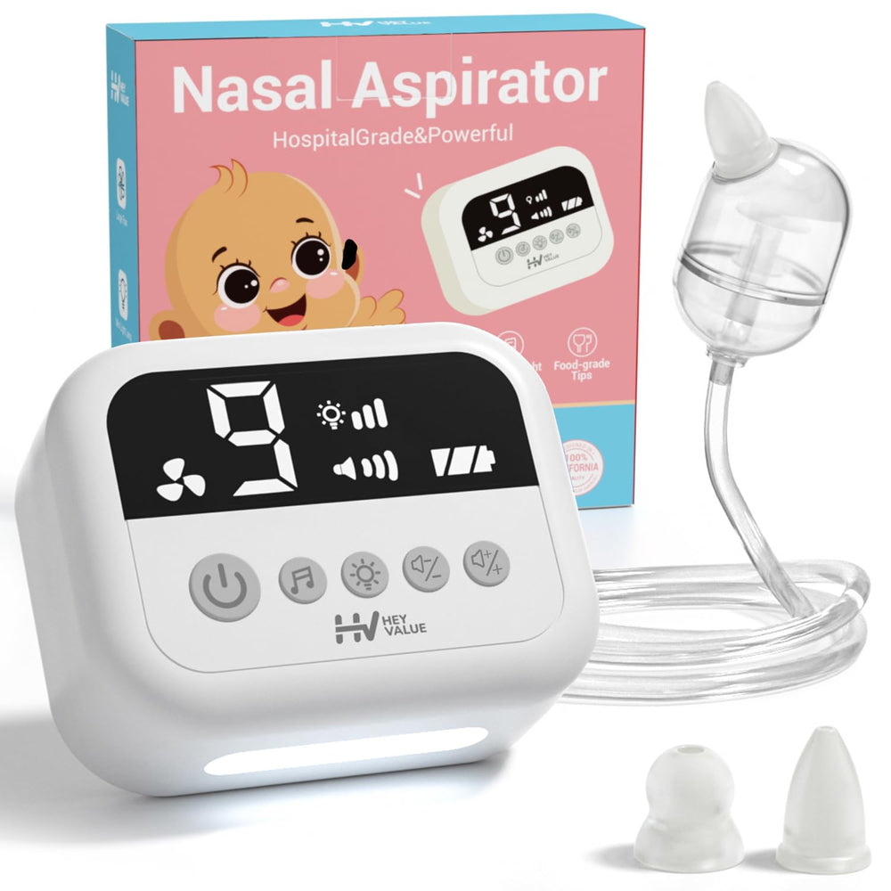 Heyvalue Nasal Aspirator night light setting for calm nighttime use