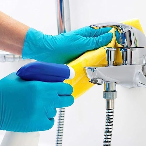 Heywood Basic Medical blue nitrile gloves 1000-count case, ready for busy environments.