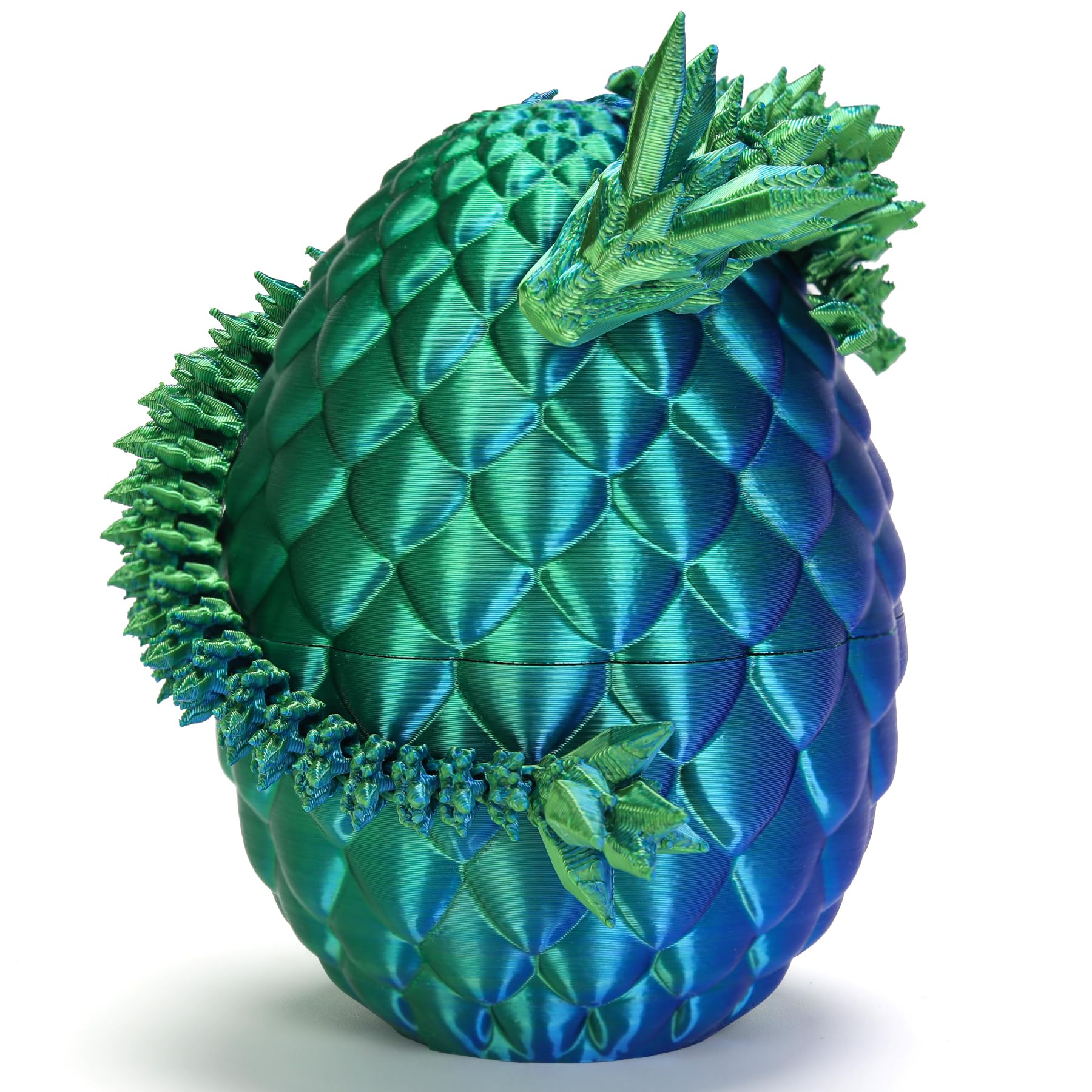 HEZUJ dragon egg opens to reveal dragon inside for imaginative play.