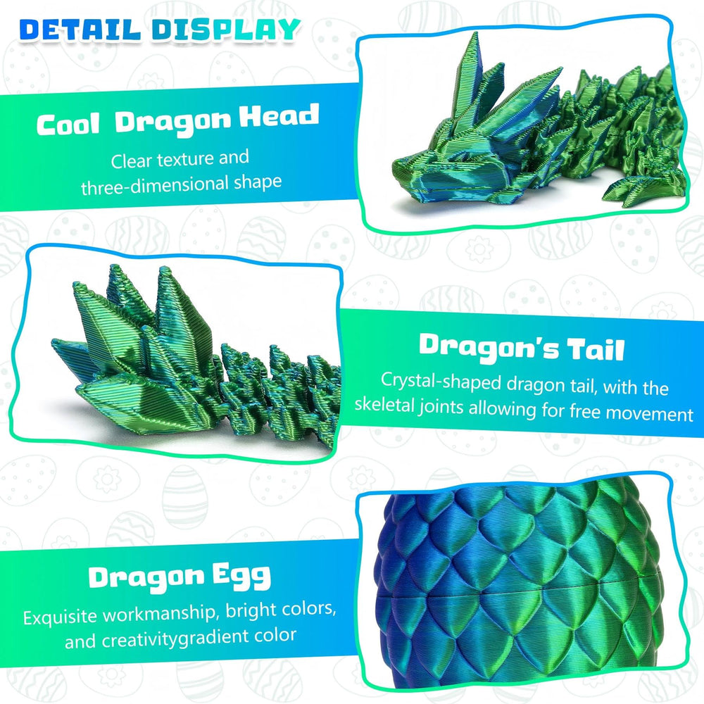 HEZUJ dragon egg scale-detail showcased by precise 3D printing craftsmanship.
