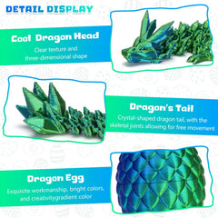 HEZUJ dragon egg scale-detail showcased by precise 3D printing craftsmanship.