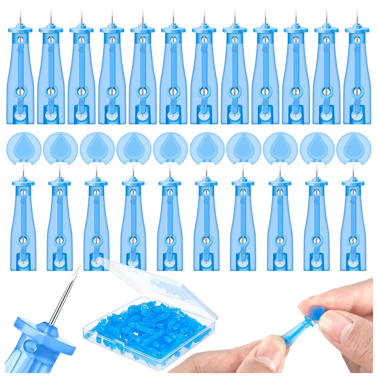 HFYHWT sterile pimple lancets set for at-home blemish removal