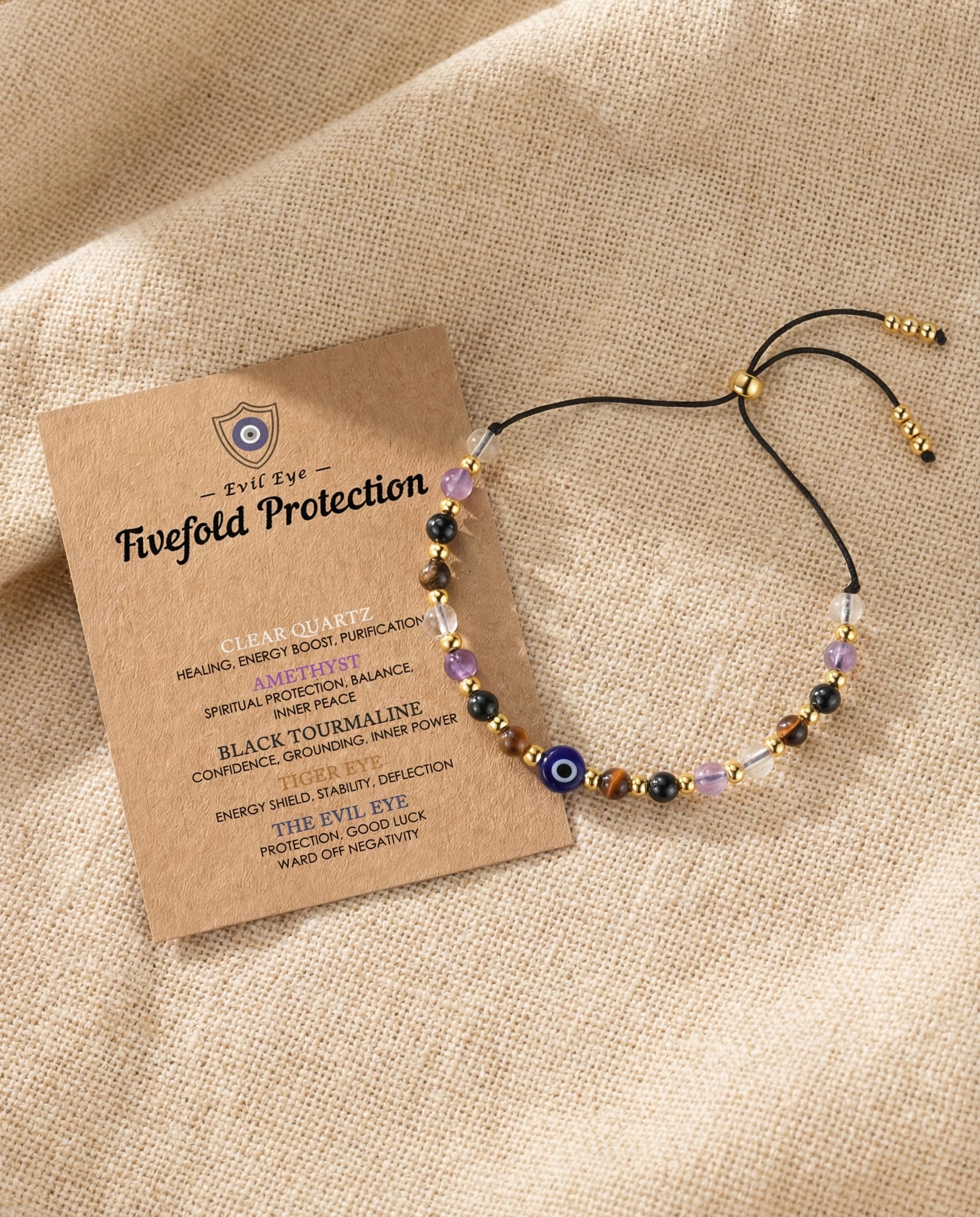 HGDEER Tiger Eye boosts confidence and determination.