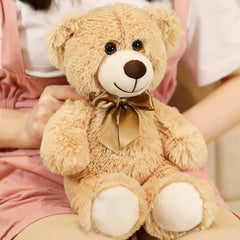 Hgplvxj teddy bear soft plush fabric ideal for kids 3 and up