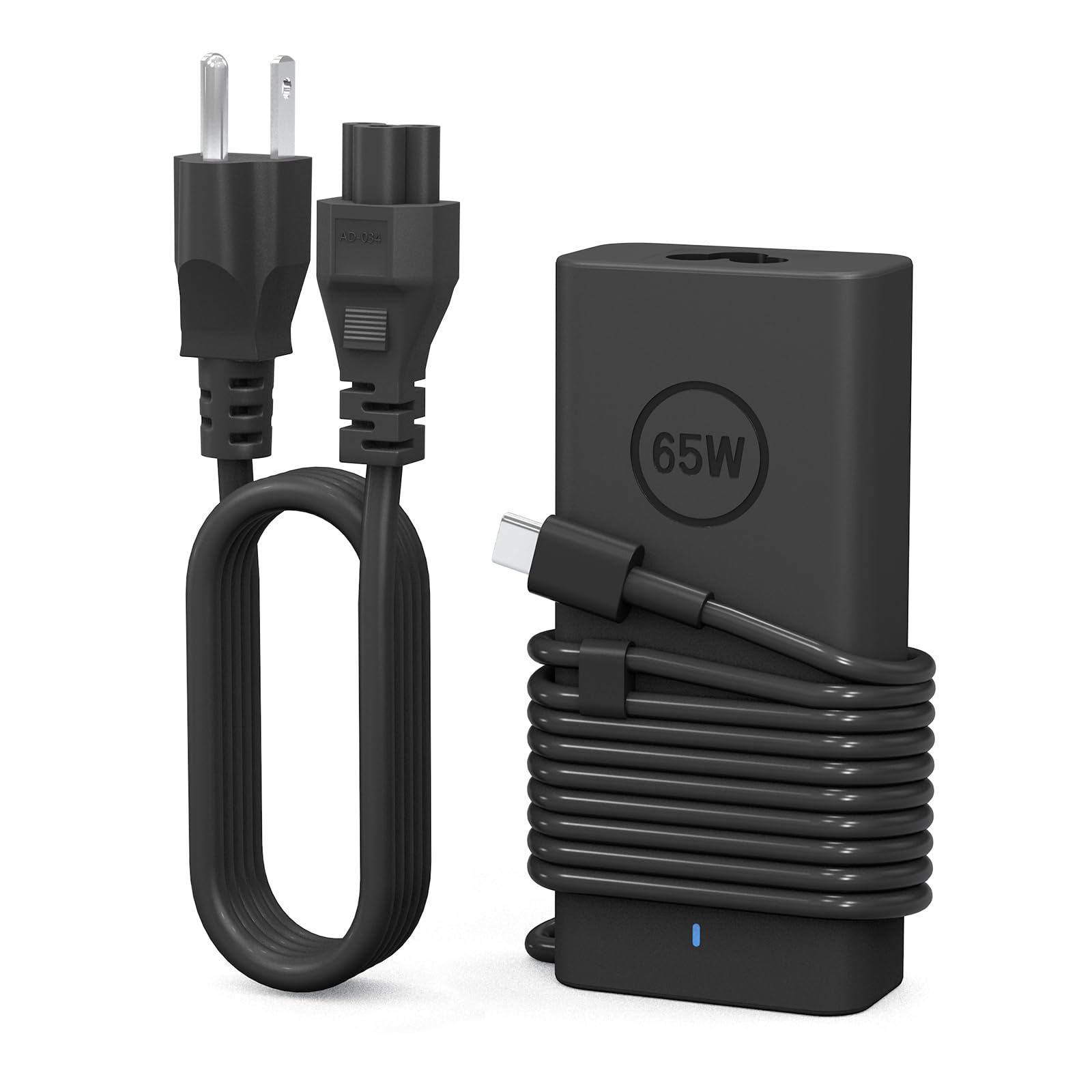 HHamoyzs 65W USB-C charger in compact design for travel and top-ups.