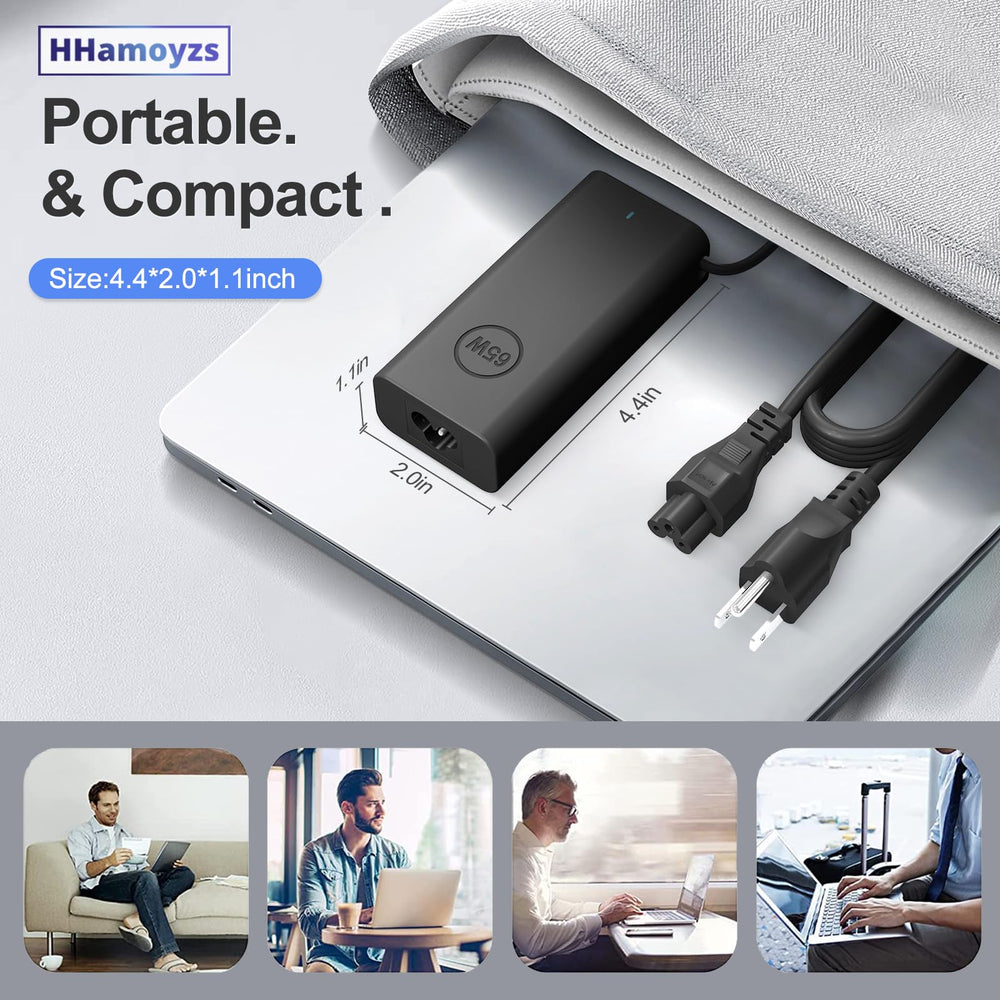 HHamoyzs USB-C charger plugged into wall for daily use.