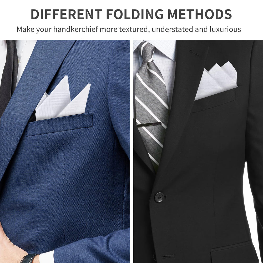 HHHAZ handkerchief in a suit pocket demonstrating versatile everyday use