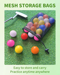 HHLZM foam golf ball with pit texture for consistent flight