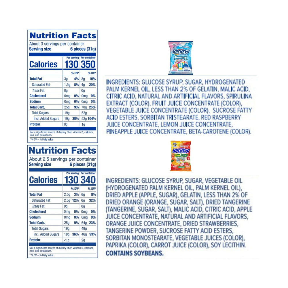 Hi-Chew Easter candy delivers intensely juicy, long-lasting fruit flavor.