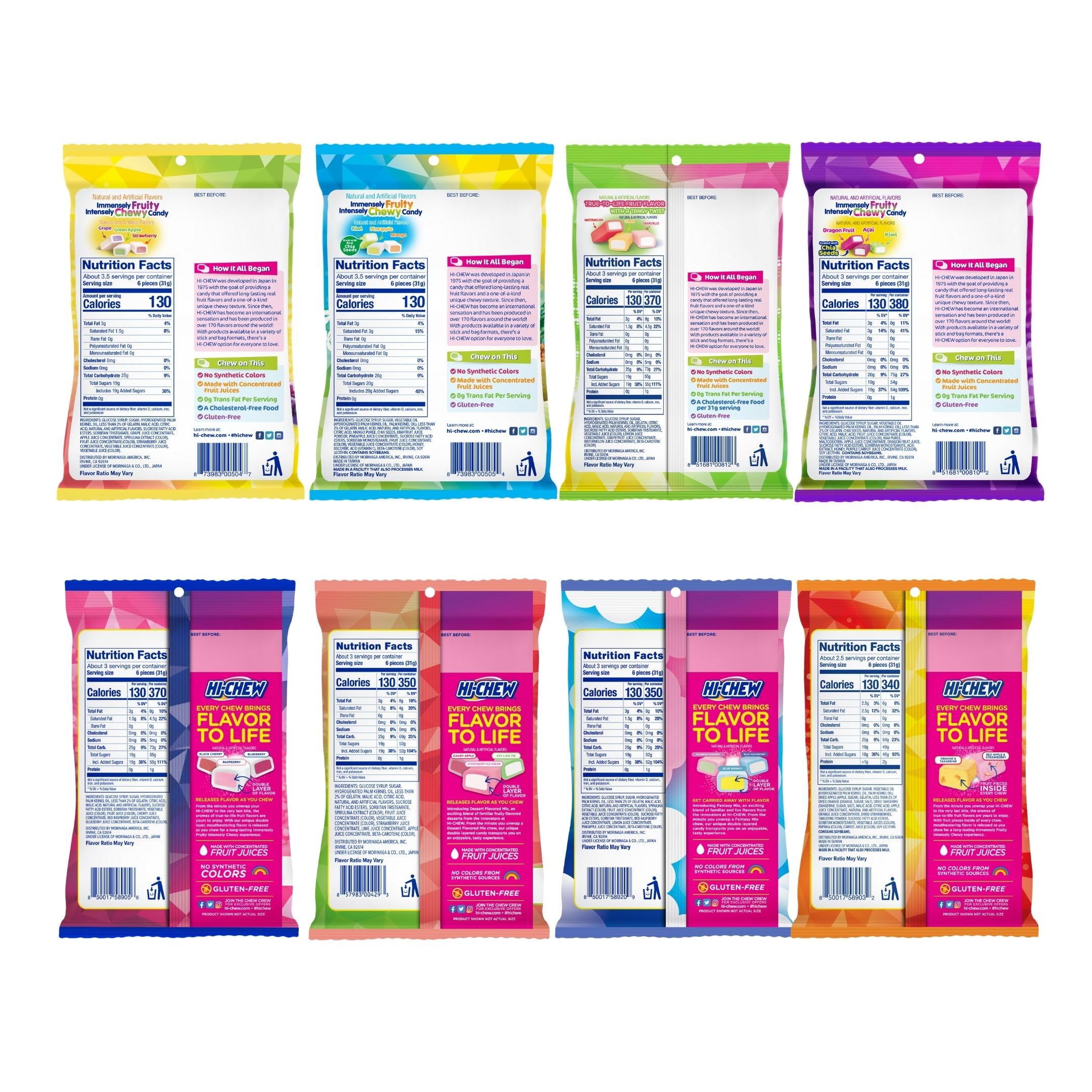 Hi-Chew Easter dessert mix flavors offer playful tasting variety.
