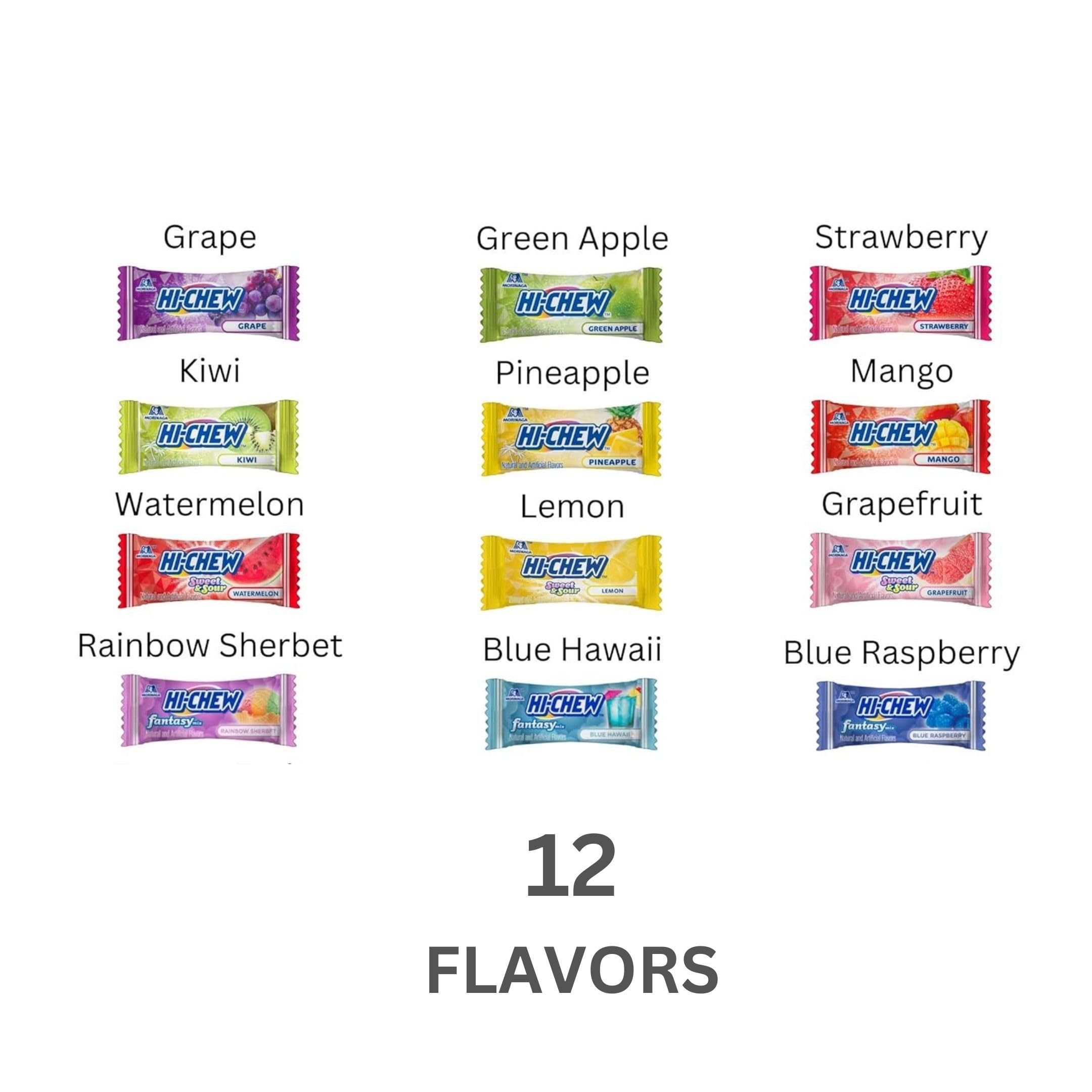 HI-CHEW individually wrapped chews ideal for sharing