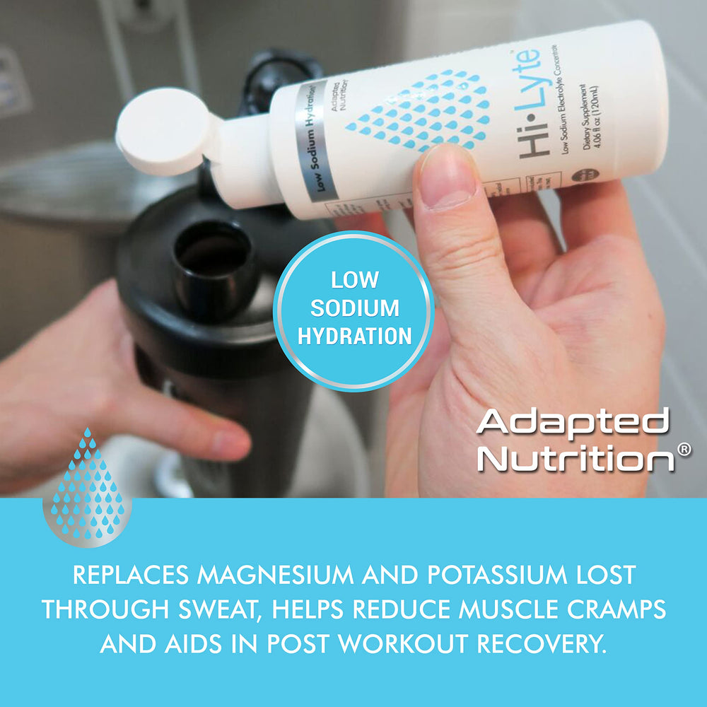 Hi-Lyte athlete training setup depicting endurance-focused hydration.