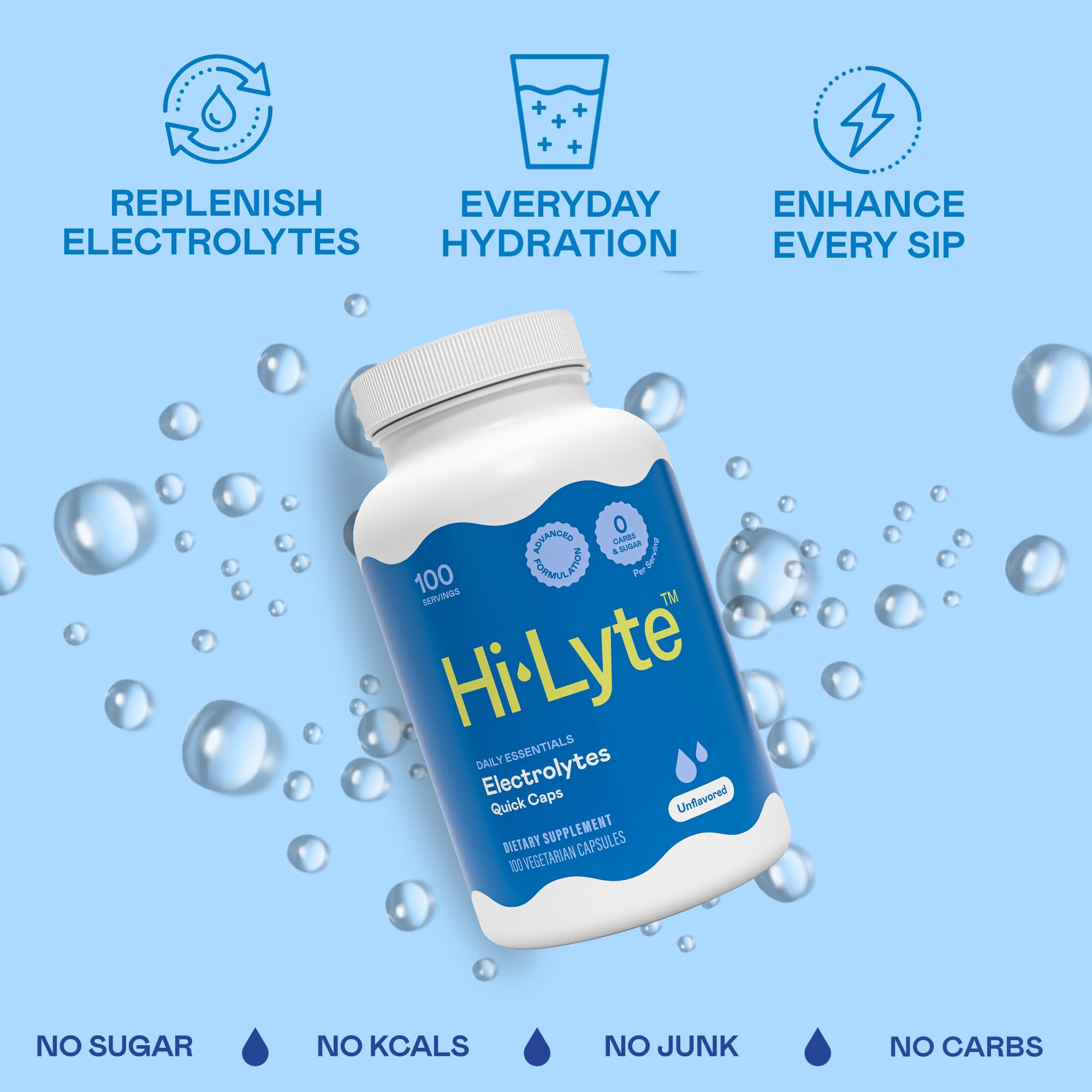 Hi-Lyte bottle in travel bag ready for activities