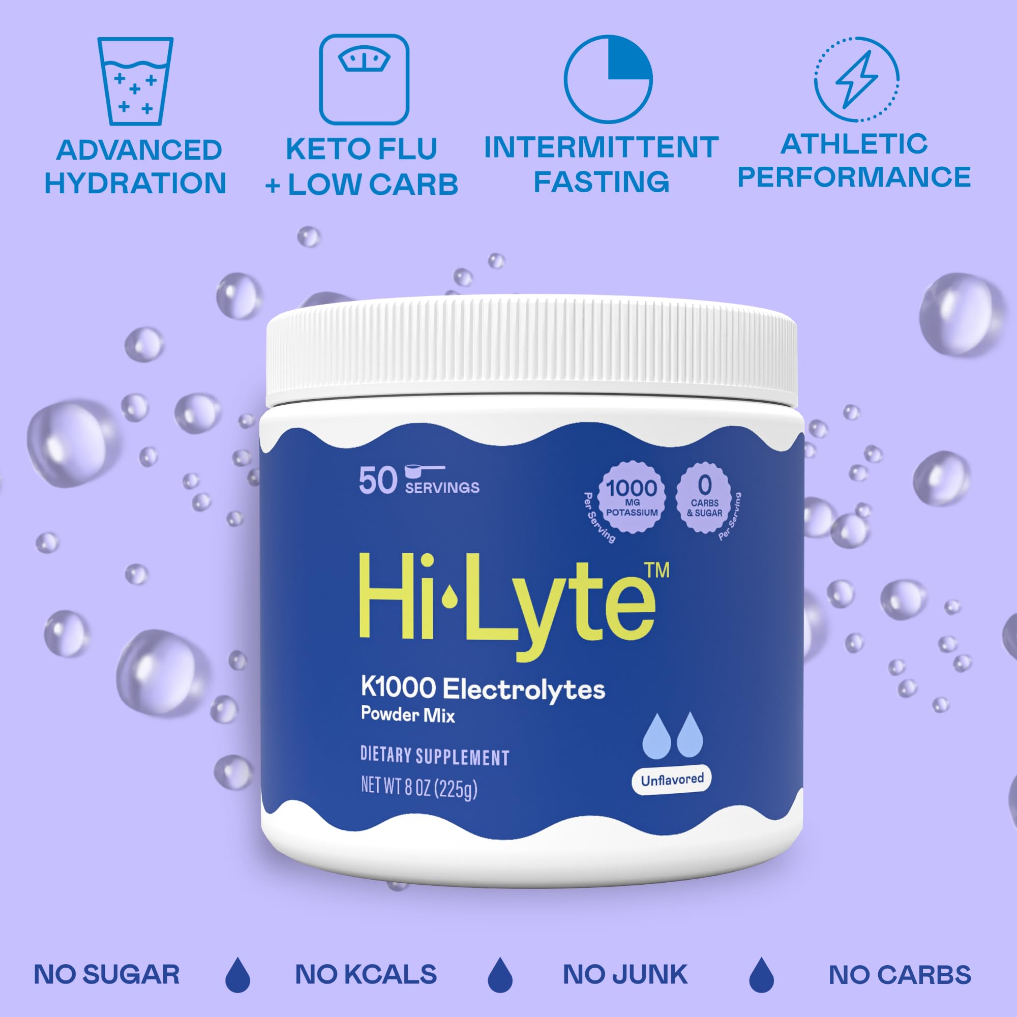 Hi-Lyte K1000 being mixed into 16 oz water for steady hydration.