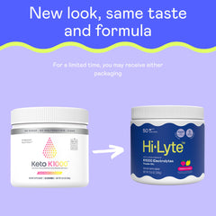 Hi-Lyte Keto K1000 Raspberry Lemon glass ready for post-workout hydration.