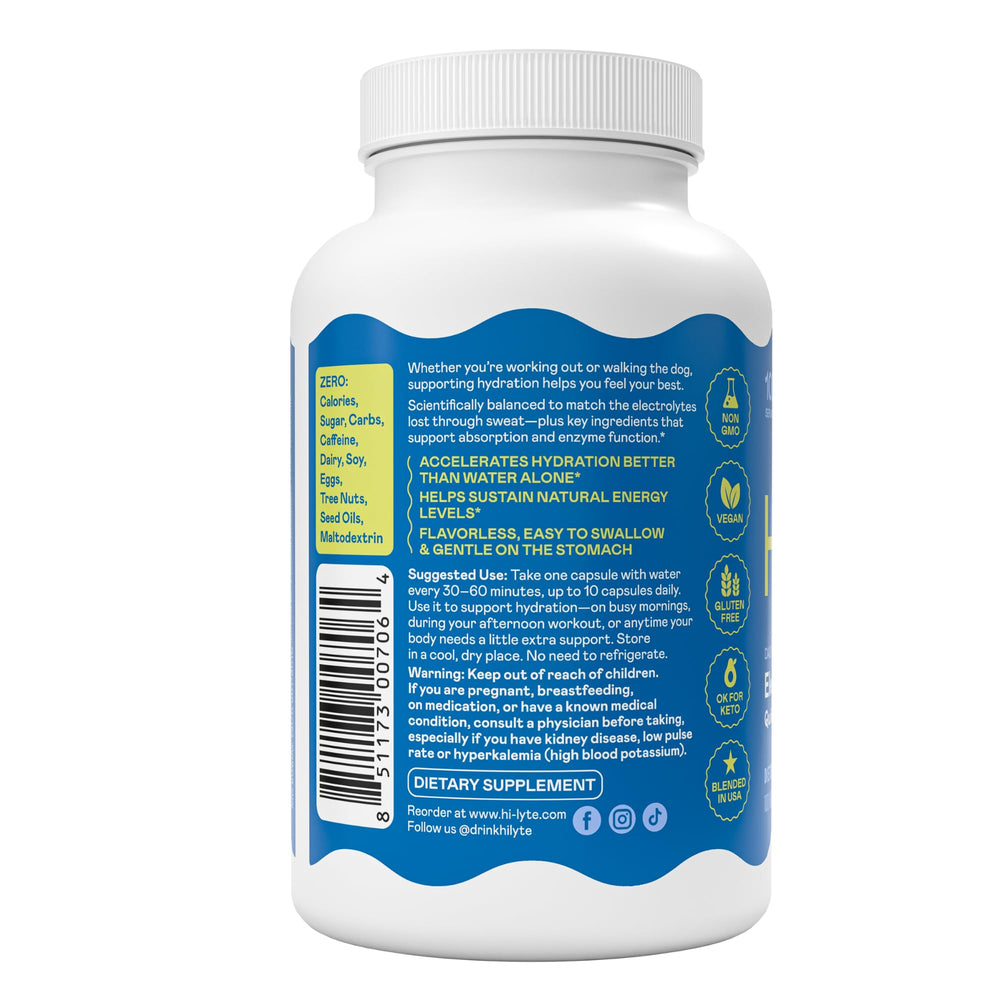 Hi-Lyte workout setup with bottle highlights easy refreshment