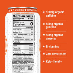 Hiball Blood Orange glass with ice suggests refreshing, zero-calorie energy