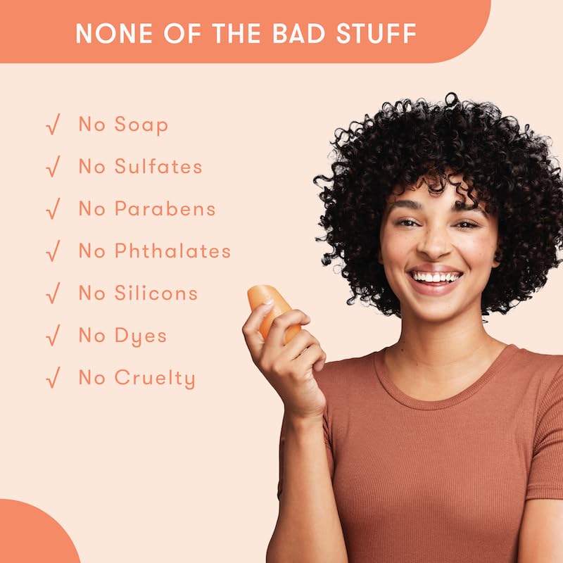 HIBAR Volumize shampoo bar with rice protein for lifted roots and volume