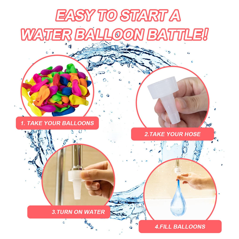 Hibery colorful mix adds variety to backyard water fun.