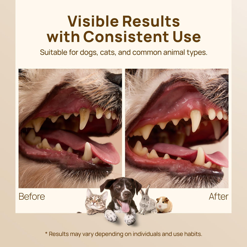Secure finger-fit wipes provide controlled cleaning on pets.