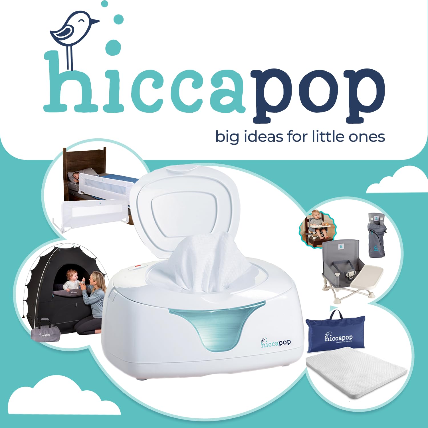 Hiccapop gift-box packaging makes a thoughtful baby shower gift.