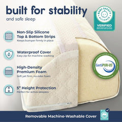 Hiccapop fits toddler to king beds for versatile, long-term use.