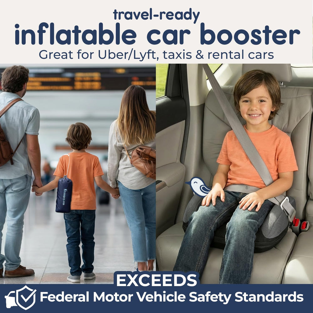 UberBoost inflates in under 20 seconds for quick on‑the‑go use.