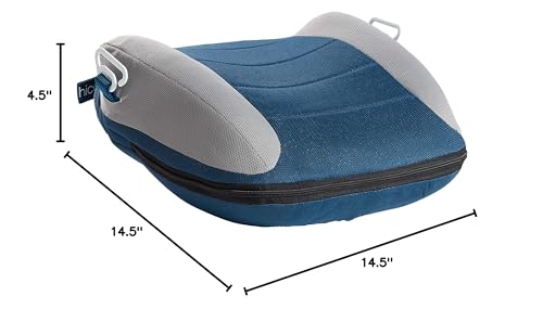 Navy and gray colorway of UberBoost booster seat