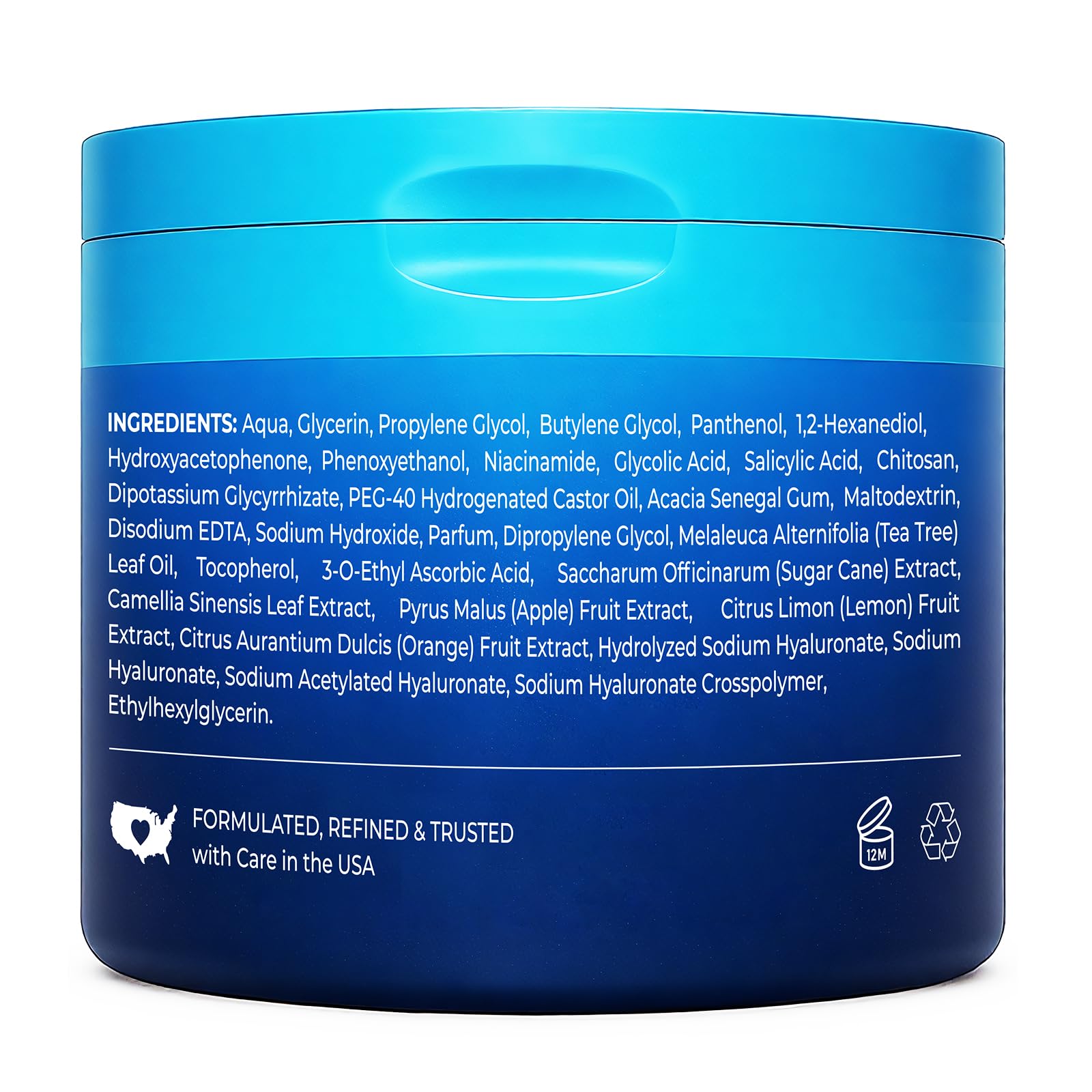 Hicream Glycolic Acid Pads night routine application for gentle use