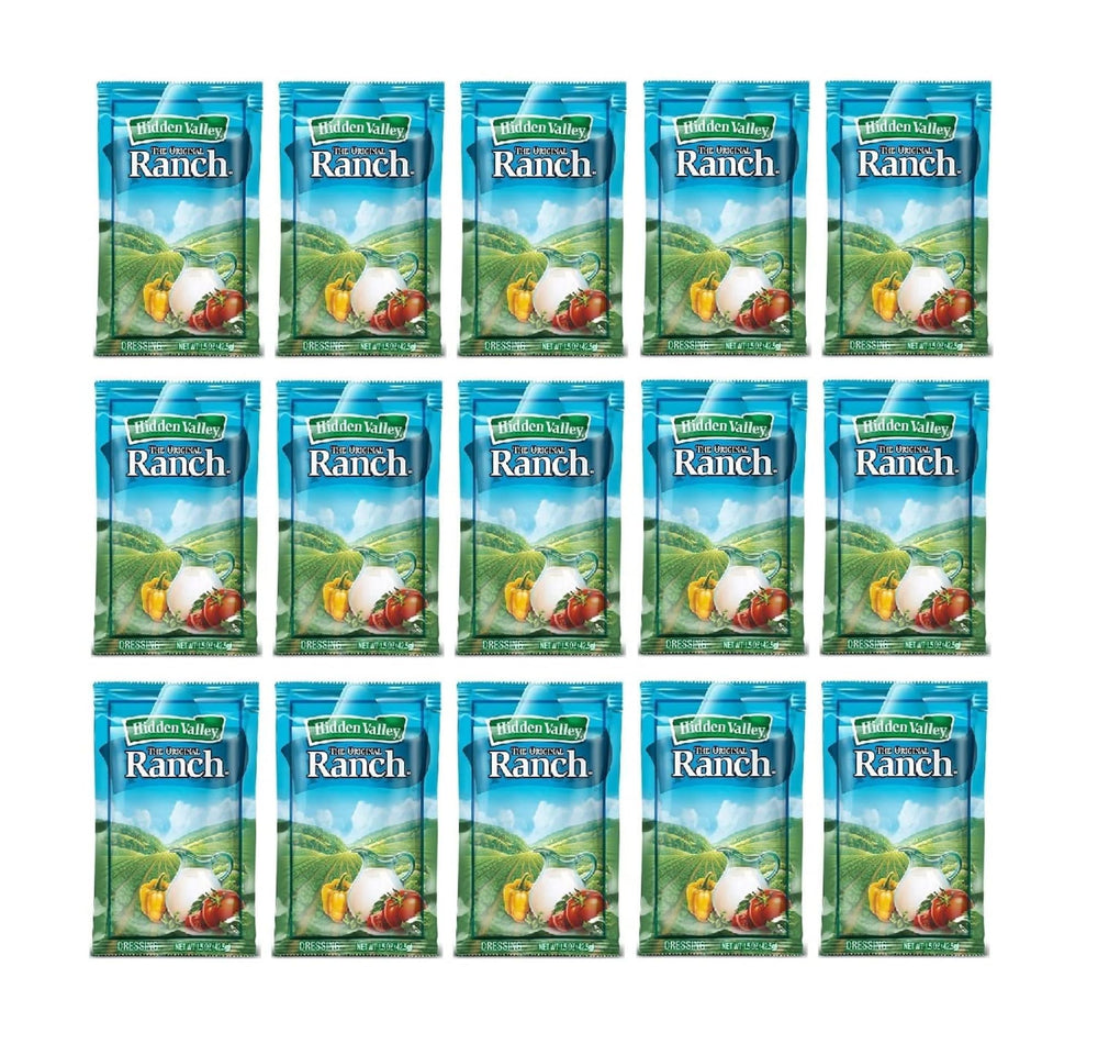Hidden Valley Ranch 15-pack bundle on-the-go flavor boosts.