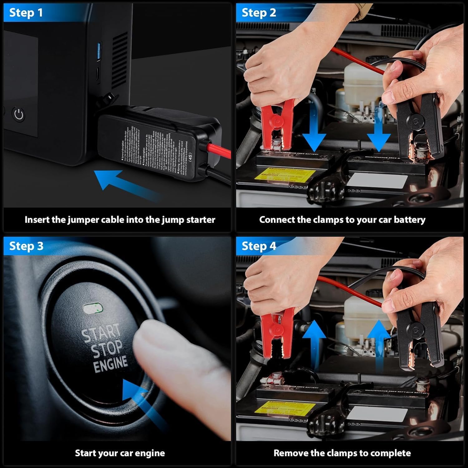 Hieha compact unit with ergonomic handle for easy storage and transport.