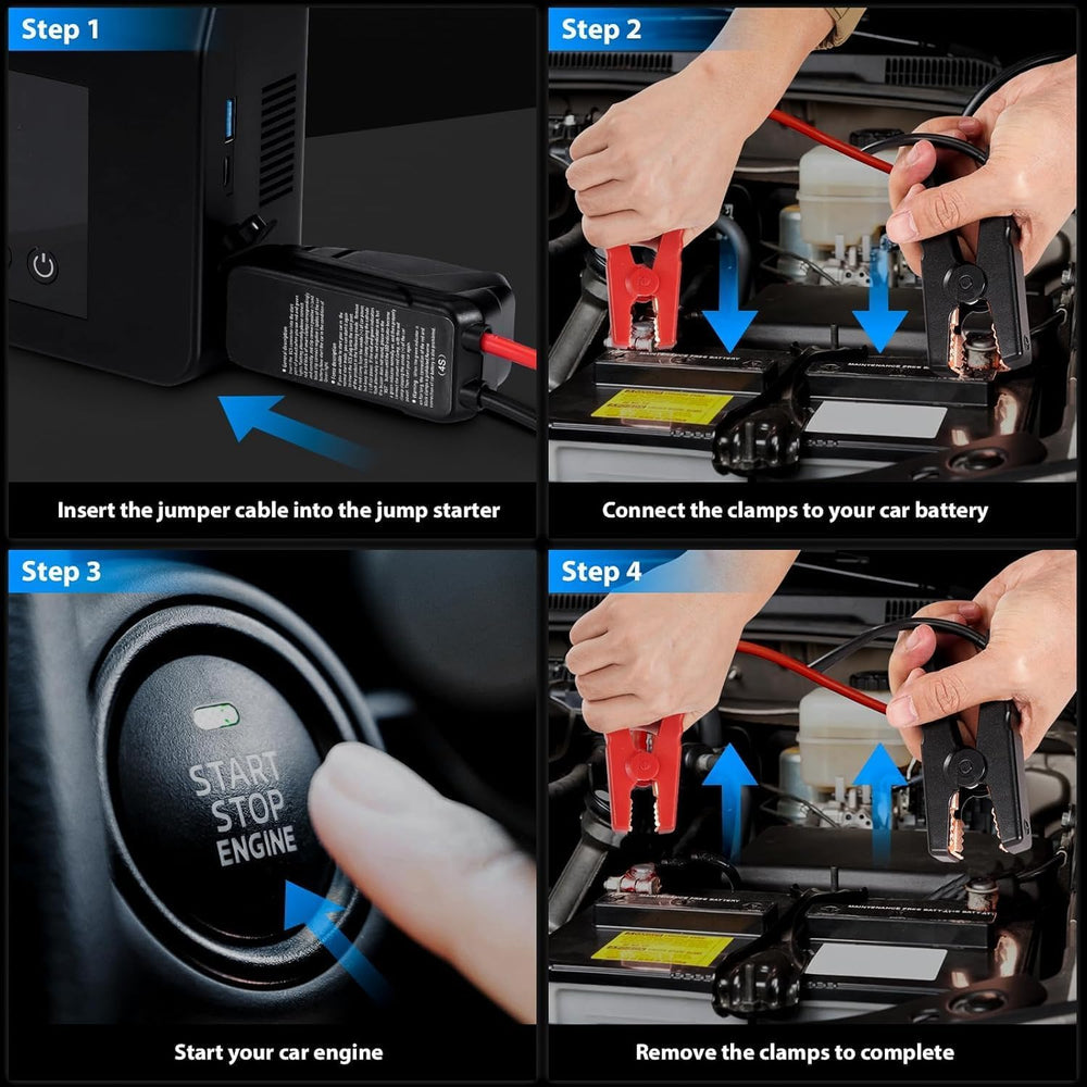 Hieha compact unit with ergonomic handle for easy storage and transport.