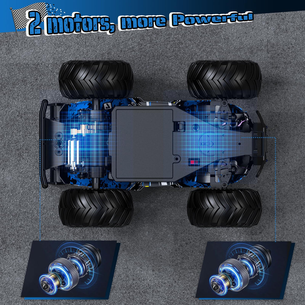 Hielse RC car rear bumper protects during bumps