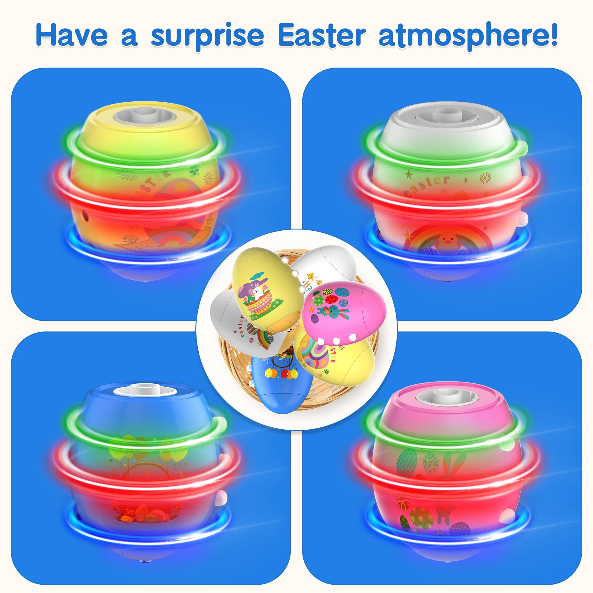 HIEMAO colorful eggs spark imaginative play for kids ages 3–6.
