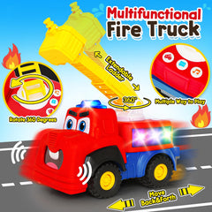 Recording function lets kids hear their voice echoed by the truck