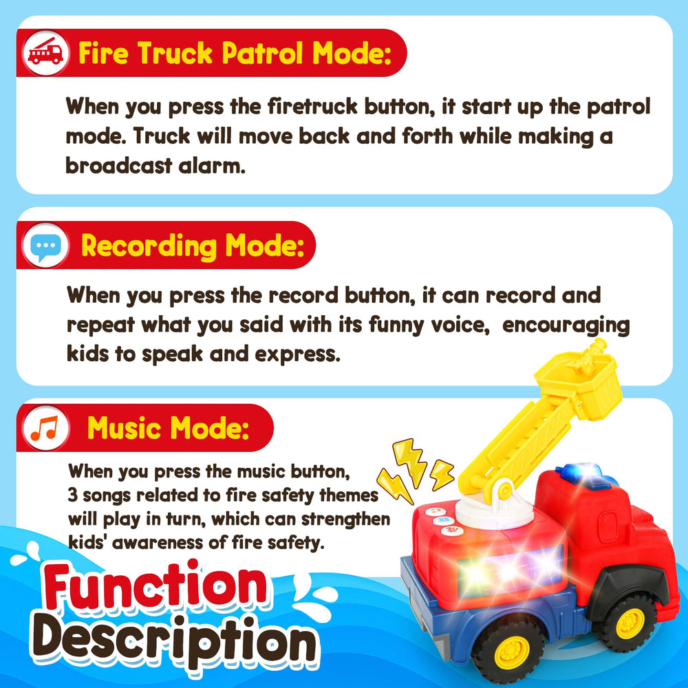 Three themed songs support early music exposure and safety themes