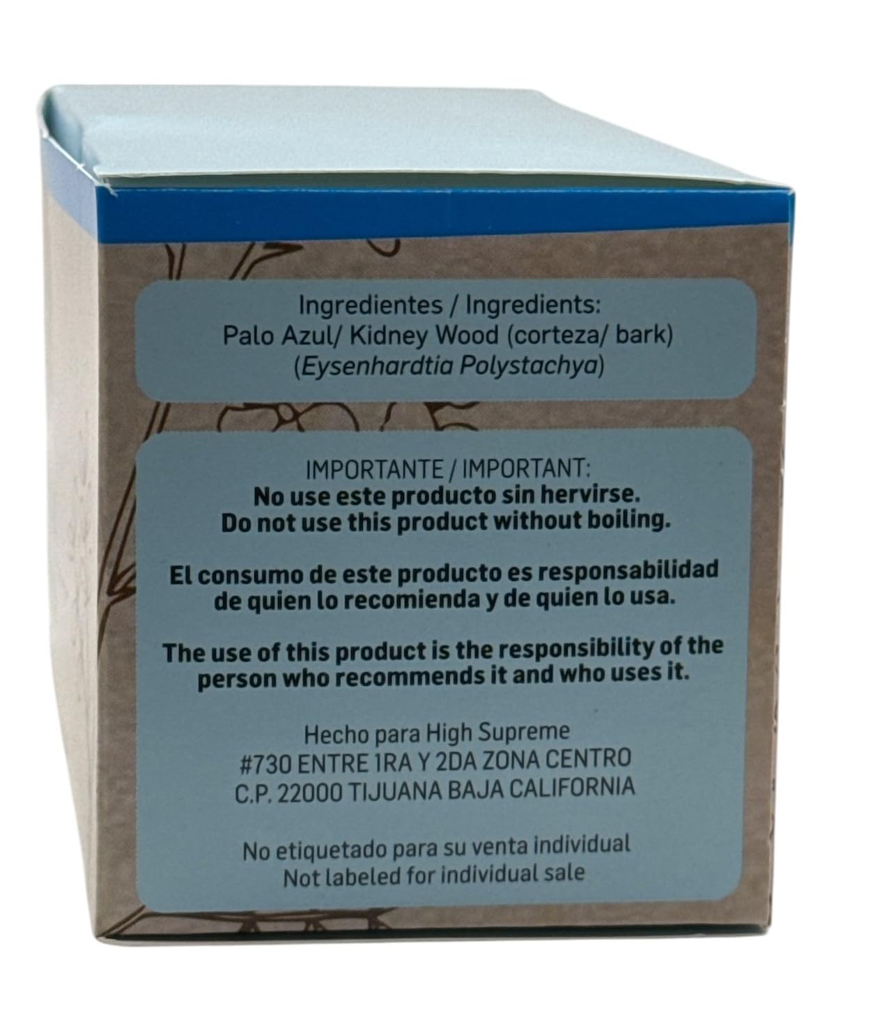 High Supreme caffeine-free herbal tea, pure and natural
